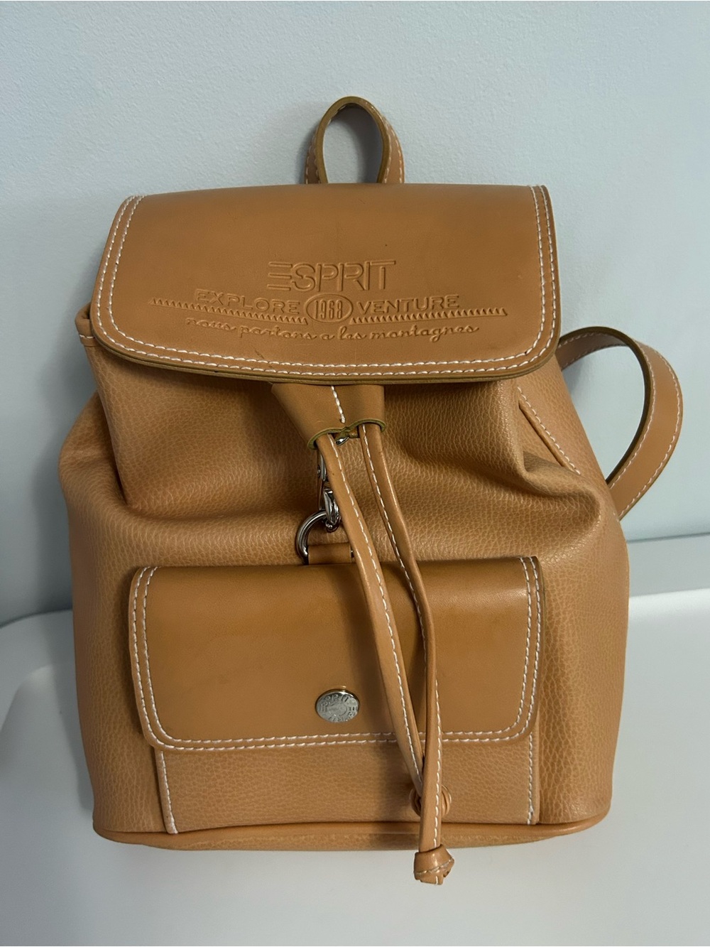 Esprit Caramel Brown Backpack